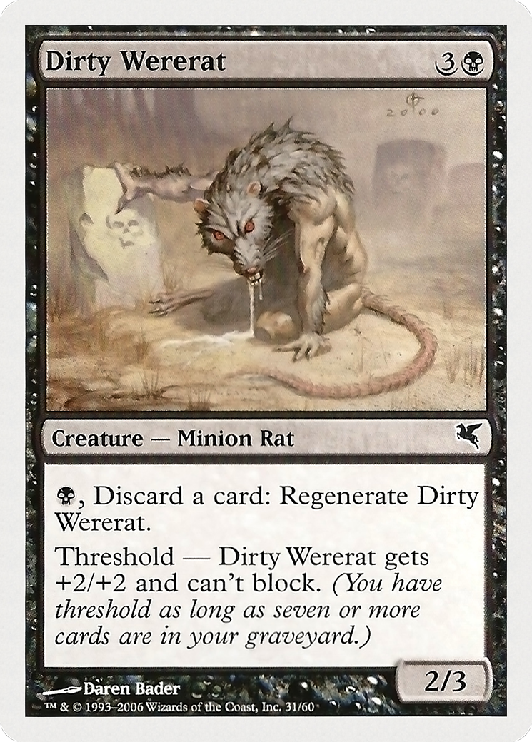 Image of Dirty Wererat (PHUK-031) - Hachette UK
