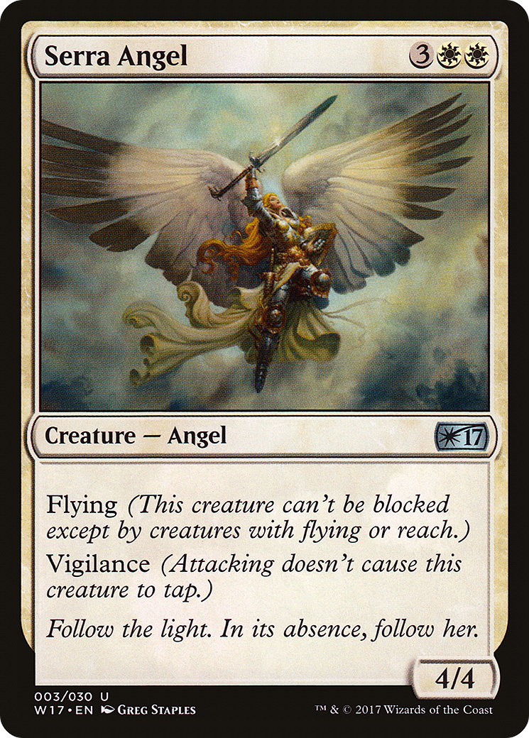 Image of Serra Angel (W17-003) - Welcome Deck 2017