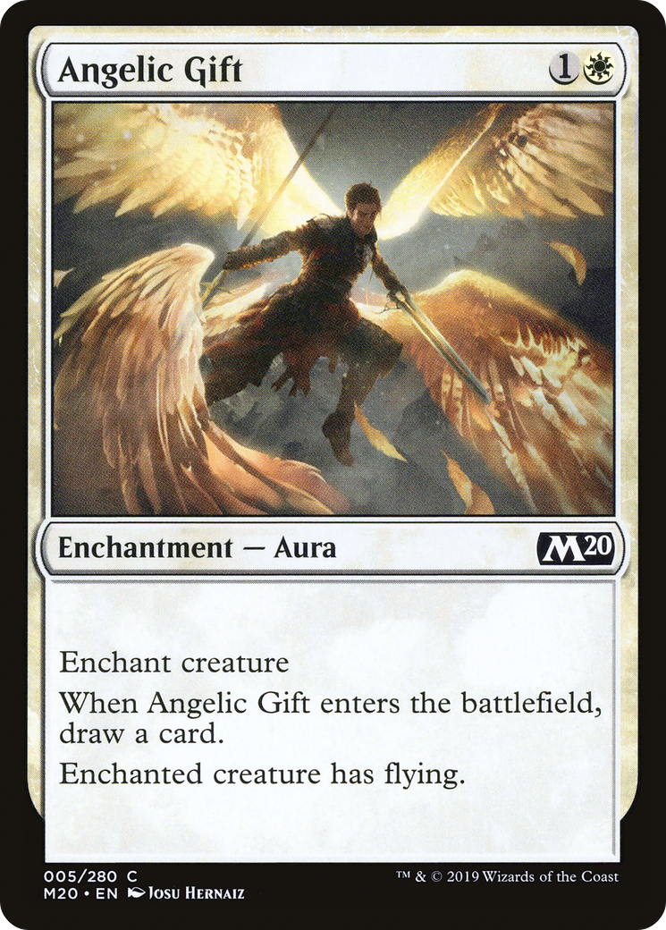 Image of Angelic Gift (M20-005) - Core Set 2020 Foil