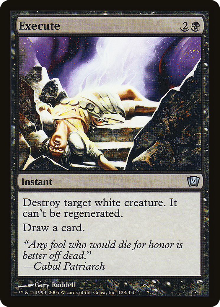 Image of Execute (9ED-128) - 9th Edition Foil