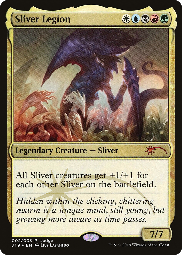 Image of Sliver Legion (JDG-002) - Judge Gift Cards 2019 Foil