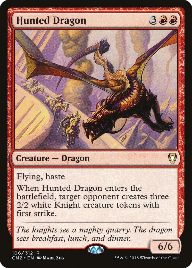 Image of Hunted Dragon (CM2-106) - Commander Anthology Volume II