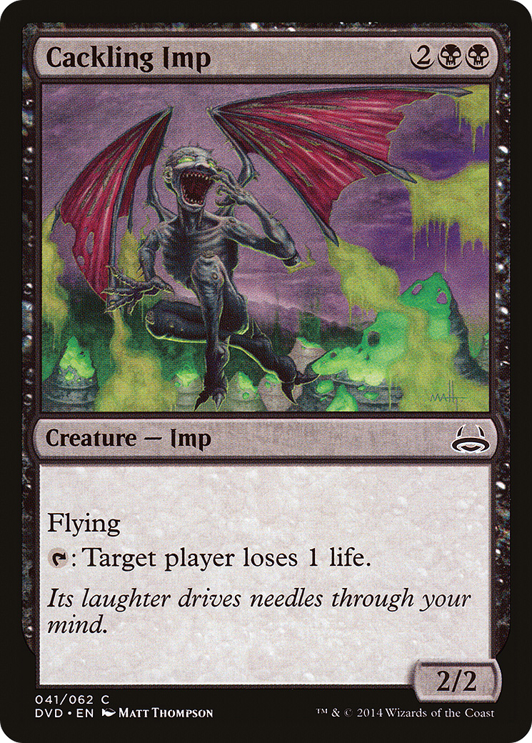Image of Cackling Imp (DD3-041) - Duel Decks Anthology: Divine vs. Demonic