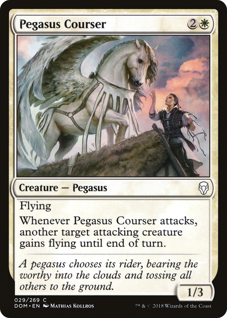 Image of Pegasus Courser (DOM-029) - Dominaria