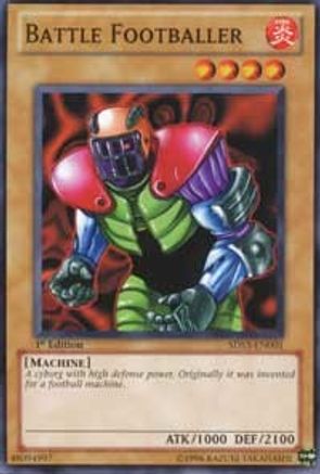 Image of Battle Footballer (5DS3-EN001) - Starter Deck: Duelist Toolbox 1st Edition