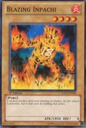 Image of Blazing Inpachi (5DS3-EN002) - Starter Deck: Duelist Toolbox 1st Edition