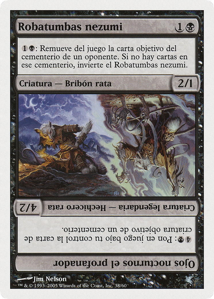Image of Nezumi Graverobber // Nighteyes the Desecrator (Italian) - 
