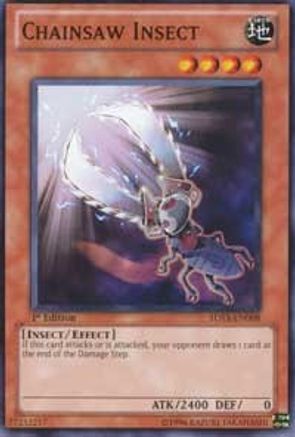 Image of Chainsaw Insect (5DS3-EN008) - Starter Deck: Duelist Toolbox 1st Edition