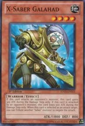 Image of X-Saber Galahad (5DS3-EN013) - Starter Deck: Duelist Toolbox 1st Edition
