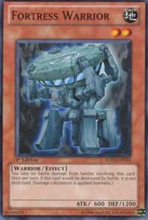 Image of Fortress Warrior (5DS3-EN014) - Starter Deck: Duelist Toolbox 1st Edition
