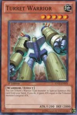 Image of Turret Warrior (5DS3-EN015) - Starter Deck: Duelist Toolbox 1st Edition
