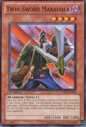 Image of Twin-Sword Marauder (5DS3-EN016) - Starter Deck: Duelist Toolbox 1st Edition