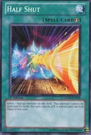 Image of Half Shut (5DS3-EN019) - Starter Deck: Duelist Toolbox 1st Edition