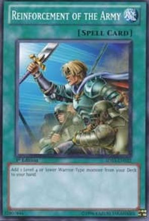 Image of Reinforcement of the Army (5DS3-EN022) - Starter Deck: Duelist Toolbox 1st Edition