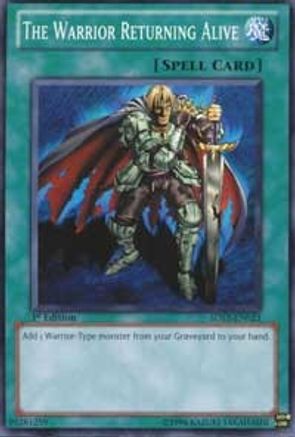 Image of The Warrior Returning Alive (5DS3-EN023) - Starter Deck: Duelist Toolbox 1st Edition