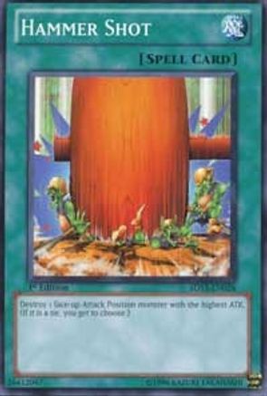Image of Hammer Shot (5DS3-EN026) - Starter Deck: Duelist Toolbox 1st Edition