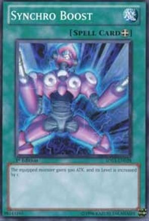 Image of Synchro Boost (5DS3-EN028) - Starter Deck: Duelist Toolbox 1st Edition