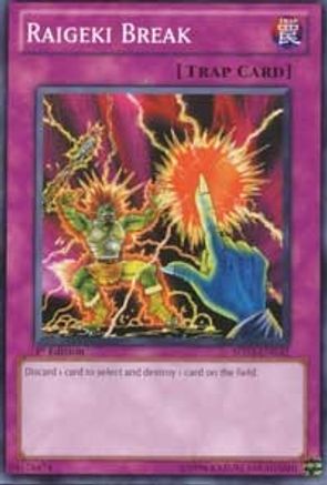 Image of Raigeki Break (5DS3-EN032) - Starter Deck: Duelist Toolbox 1st Edition