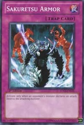Image of Sakuretsu Armor (5DS3-EN035) - Starter Deck: Duelist Toolbox 1st Edition