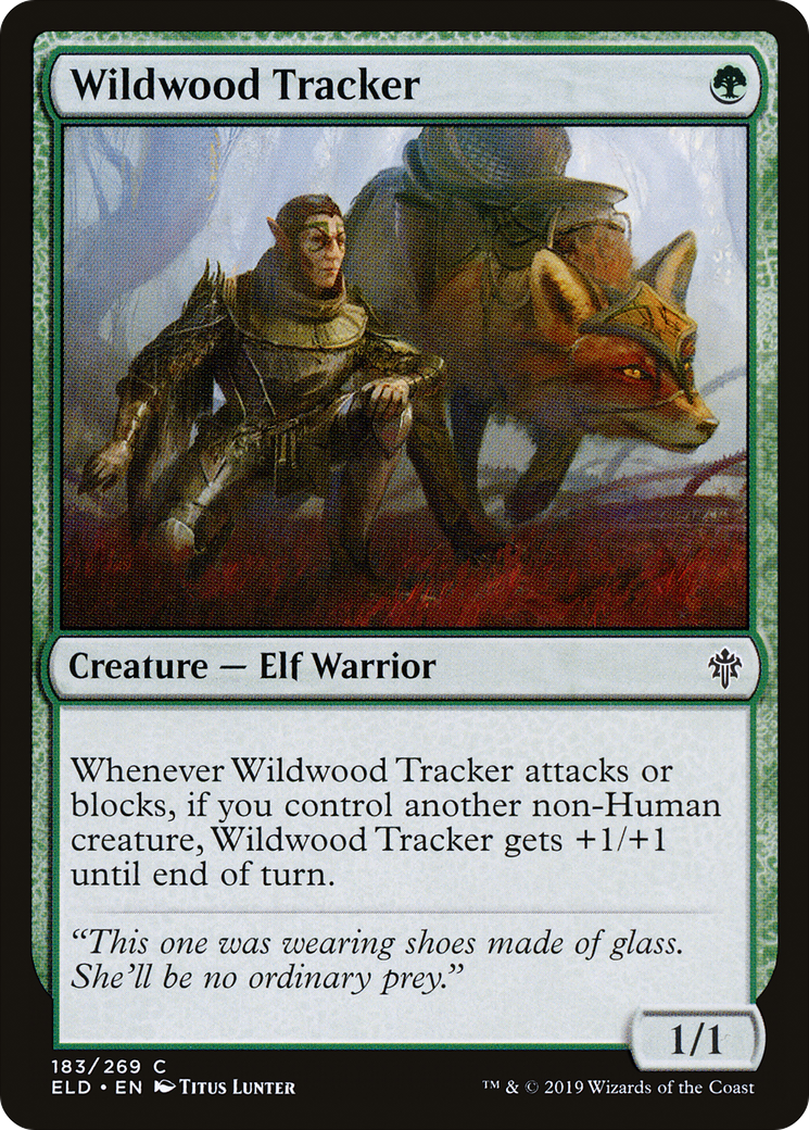 Image of Wildwood Tracker (ELD-183) - Throne of Eldraine