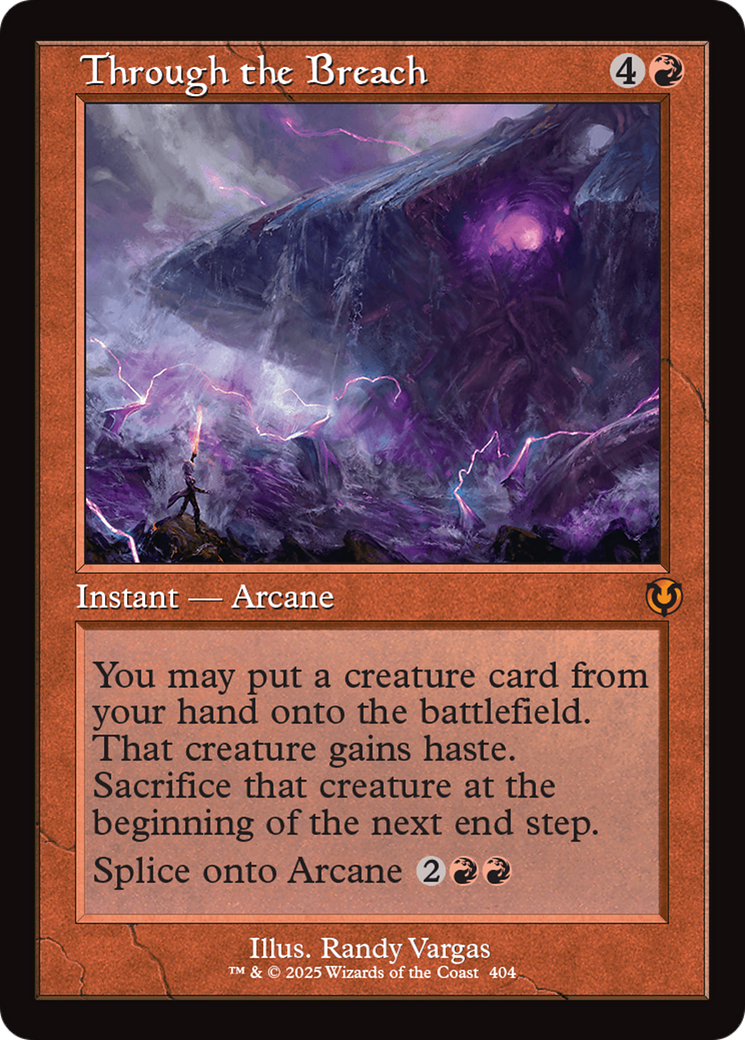 Image of Through the Breach (Retro Frame) (INR-404) - Innistrad Remastered