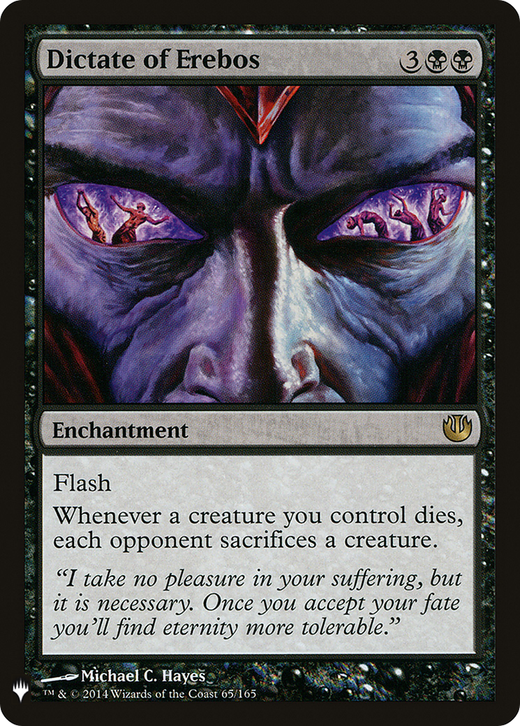Image of Dictate of Erebos (LIST-065) - The List