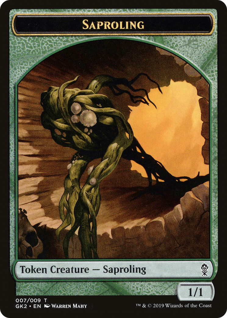 Image of Saproling (TGK2-007) - RNA Guild Kit Tokens