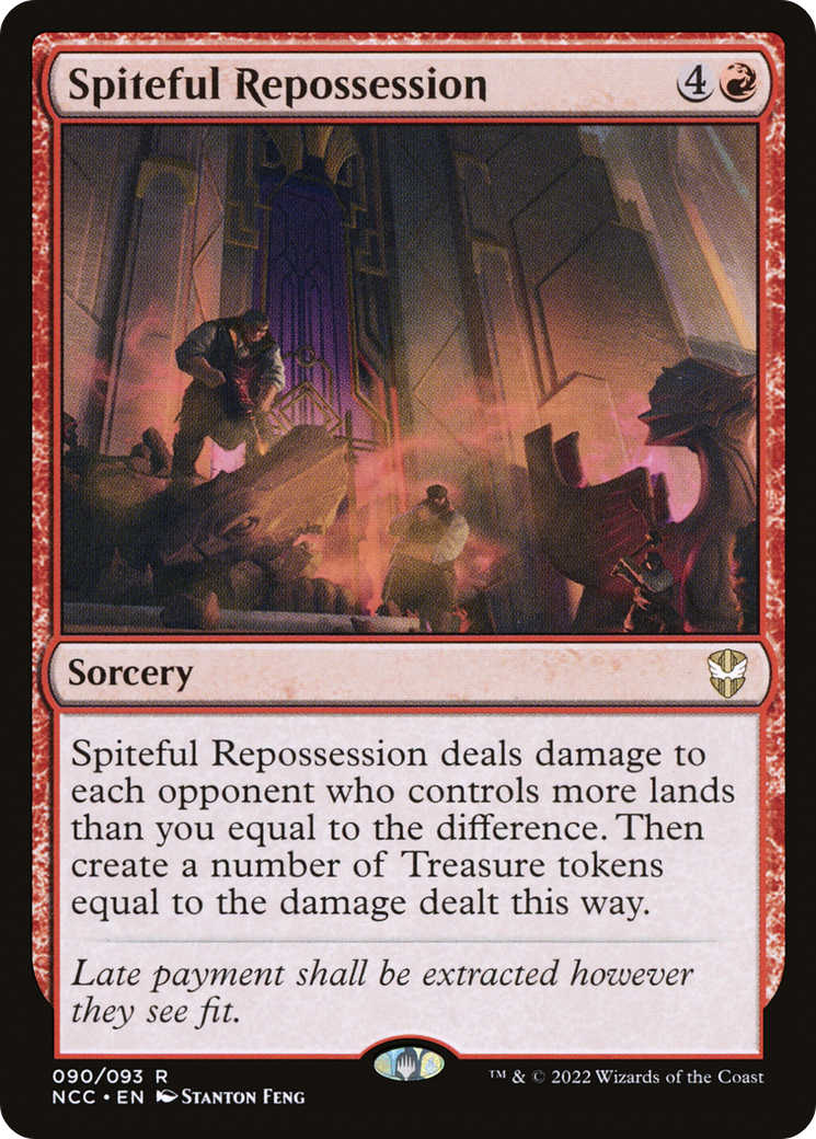 Image of Spiteful Repossession (NCC-090) - New Capenna Commander