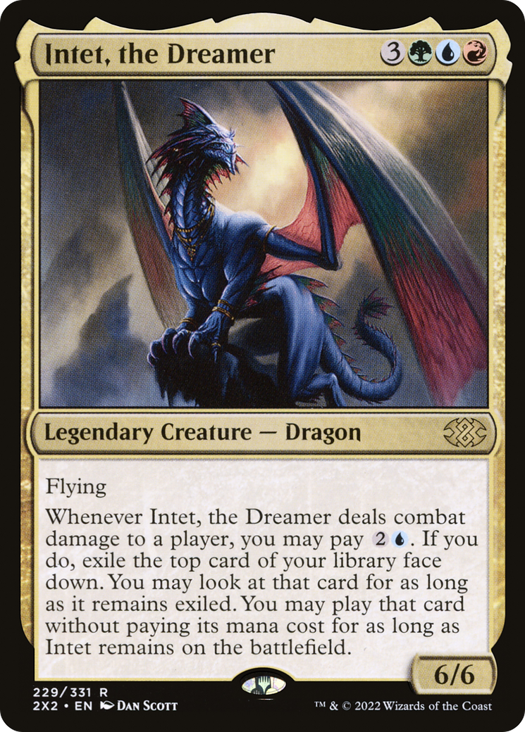 Image of Intet, the Dreamer (2X2-229) - Double Masters 2022 Foil