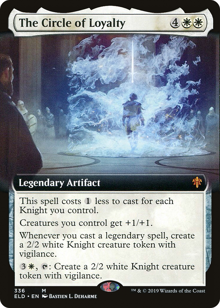 Image of The Circle of Loyalty (Extended Art) (ELD-336) - Throne of Eldraine: (Extended Art) Foil