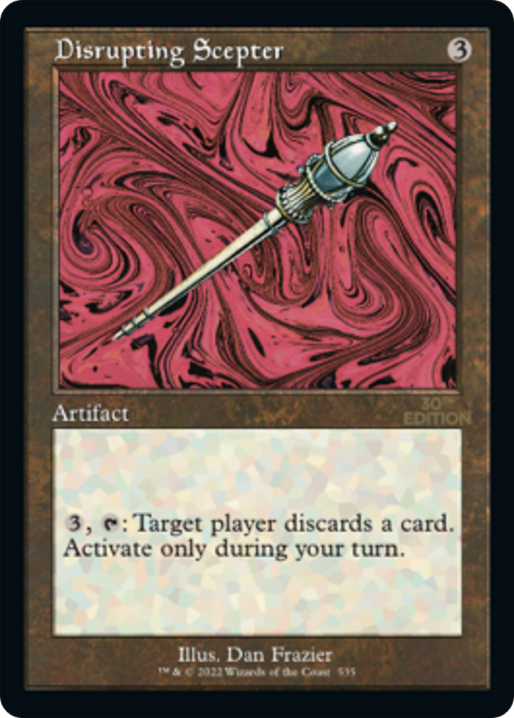 Image of Disrupting Scepter (Retro Frame) (30A-535) - 30th Anniversary Edition