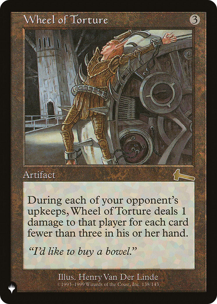 Image of Wheel of Torture (LIST-ULG-138) - The List