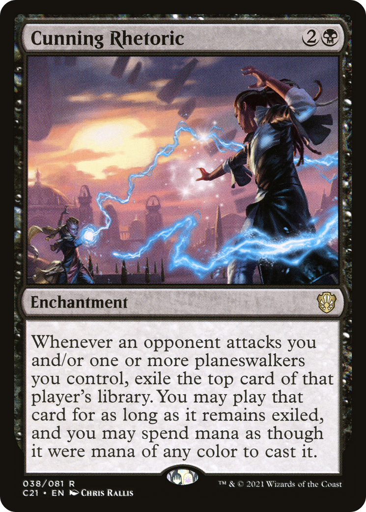 Image of Cunning Rhetoric (C21-038) - Commander 2021