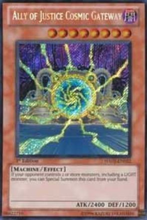 Image of Ally of Justice Cosmic Gateway (HA02-EN022) - Hidden Arsenal 2 Unlimited