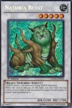 Image of Naturia Beast (HA02-EN026) - Hidden Arsenal 2 Unlimited