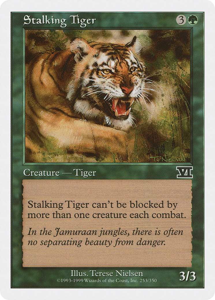 Image of Stalking Tiger (6ED-253) - Classic Sixth Edition