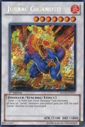 Image of Jurrac Giganoto (HA02-EN057) - Hidden Arsenal 2 1st Edition