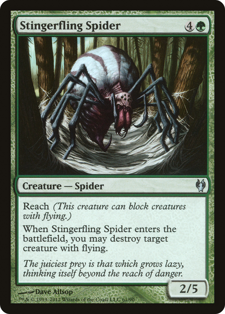 Image of Stingerfling Spider (DDJ-061) - Duel Decks: Izzet vs. Golgari