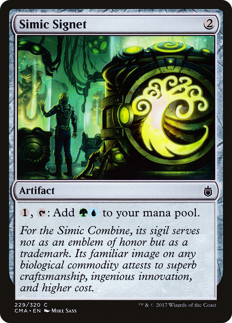 Image of Simic Signet (CMA-229) - Commander Anthology