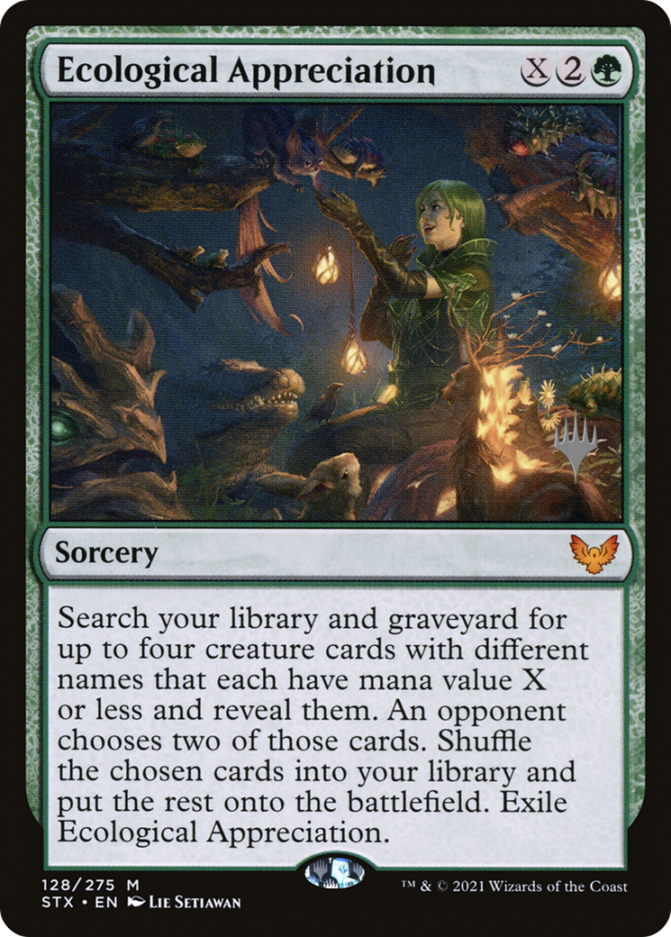 Image of Ecological Appreciation (PPSTX-128) - Strixhaven: School of Mages Promos