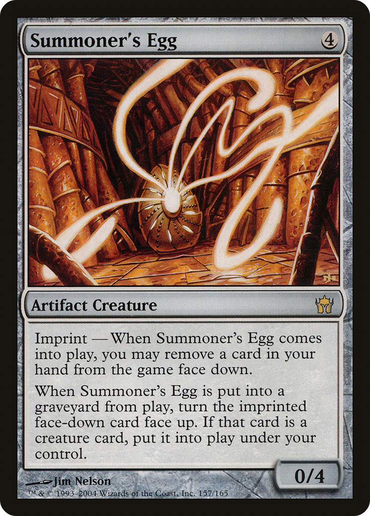 Image of Summoner's Egg (5DN-157) - Fifth Dawn Foil