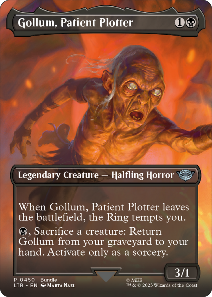 Image of Gollum, Patient Plotter (Borderless) (LTR Bundle) (UMP-450) - Unique and Miscellaneous Promos (Borderless)