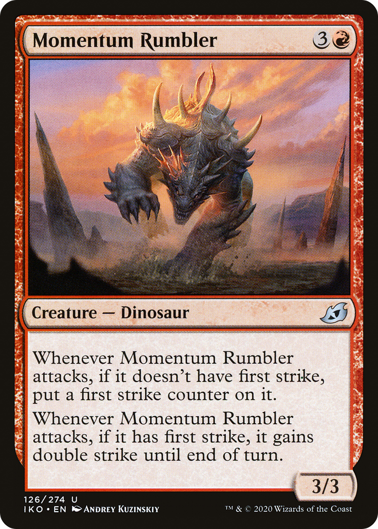 Image of Momentum Rumbler (IKO-126) - Ikoria: Lair of Behemoths