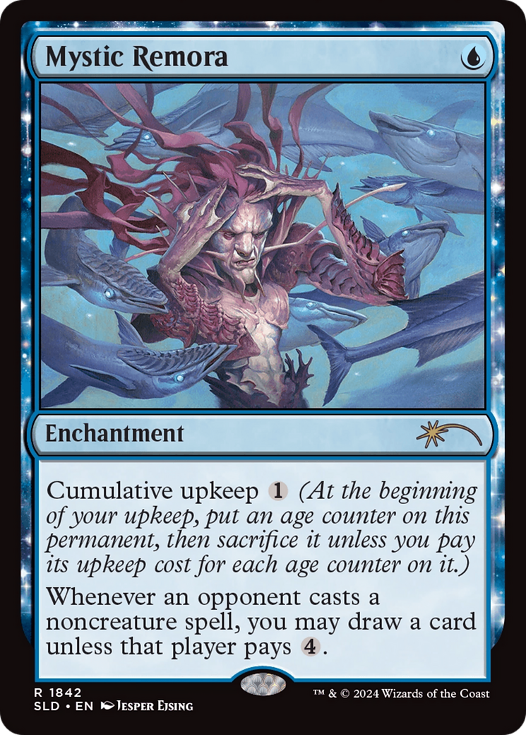 Image of Mystic Remora (SLD-1842) - Secret Lair Drop: (enchantment)