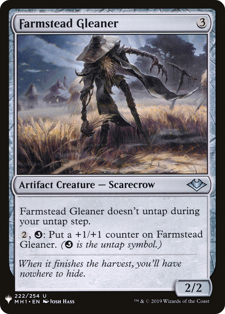 Image of Farmstead Gleaner (LIST-222) - The List