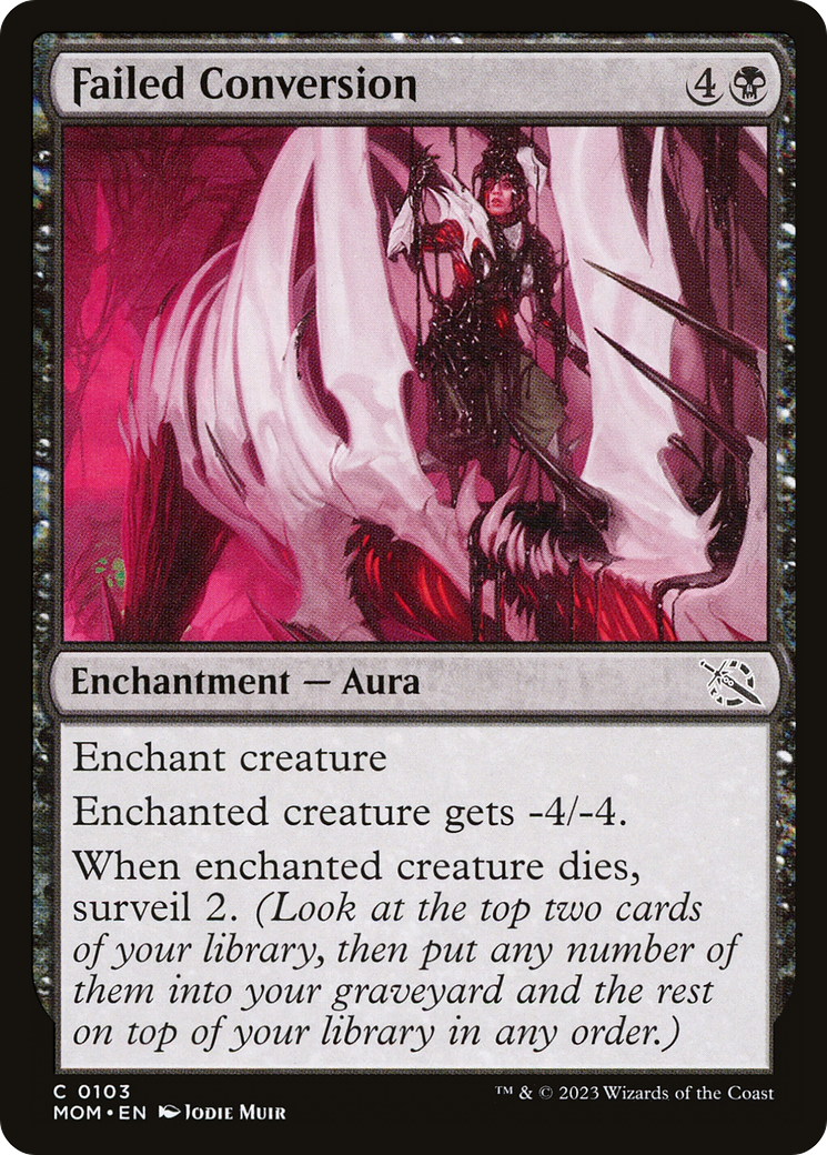Image of Failed Conversion (MOM-103) - March of the Machine Foil