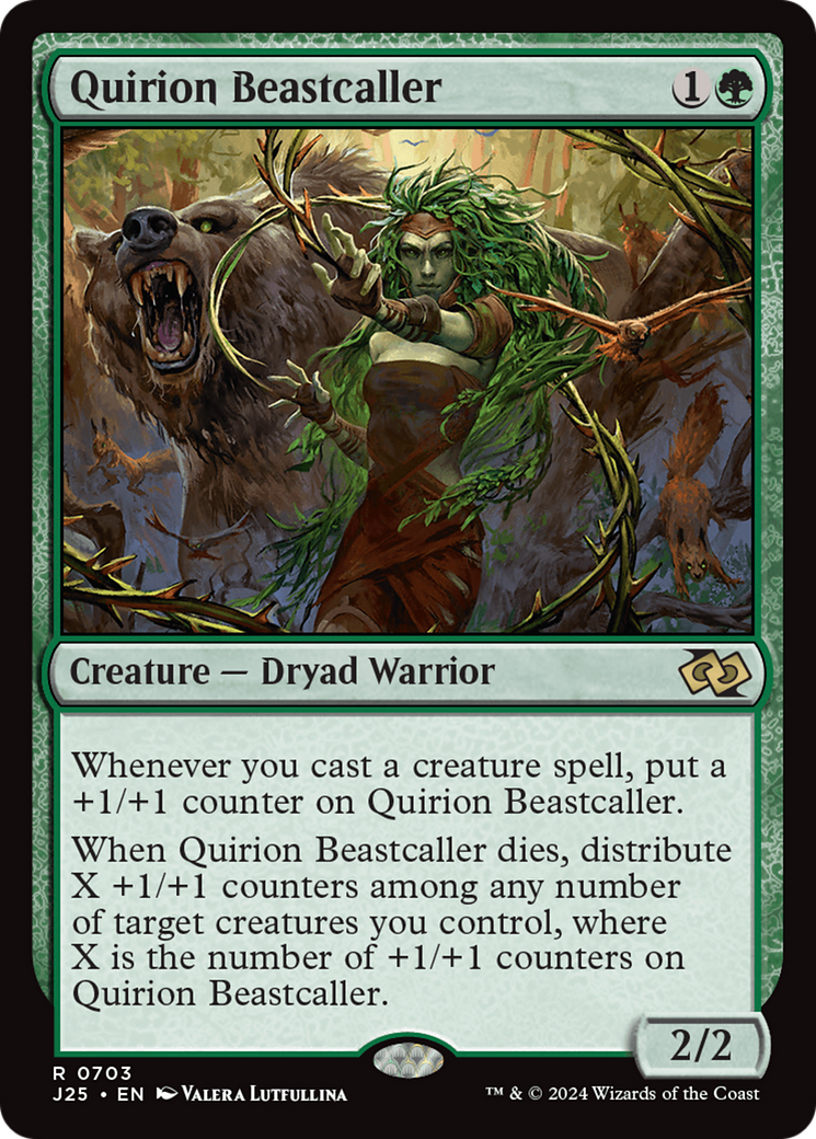 Image of Quirion Beastcaller (J25-703) - Foundations Jumpstart