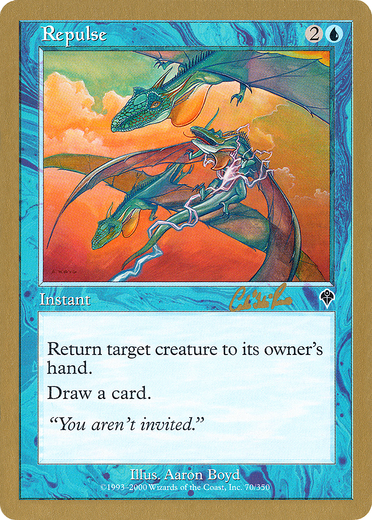 Image of Repulse - 2002 Carlos Romao (INV) (WCD-) - World Championship Decks 2002