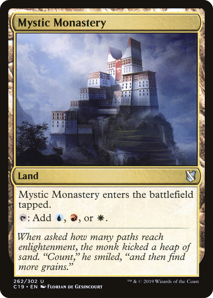 Image of Mystic Monastery (C19-262) - Commander 2019