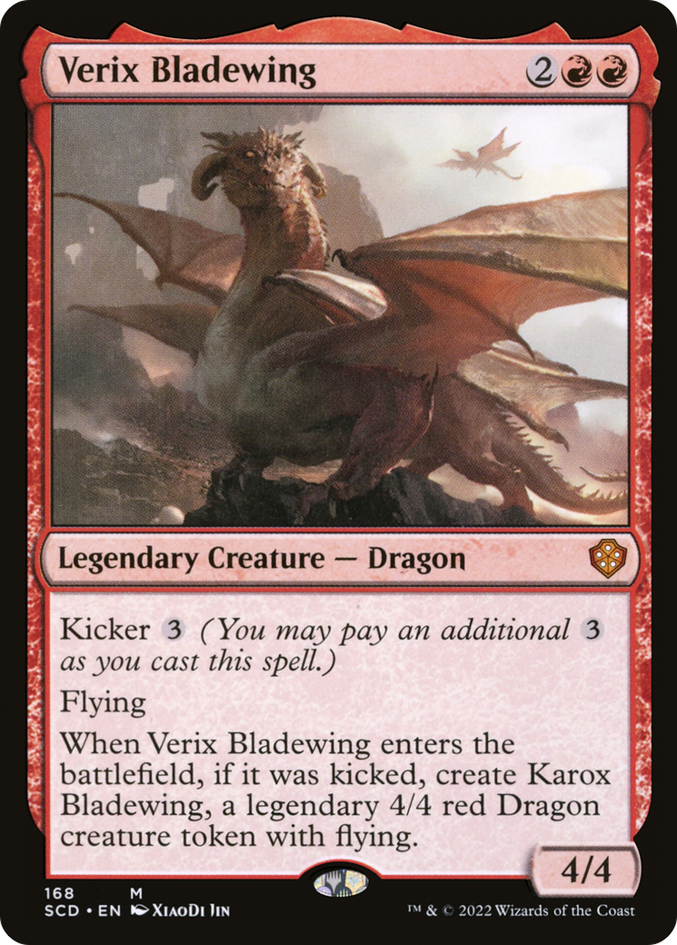 Image of Verix Bladewing (SCD-168) - Starter Commander Decks